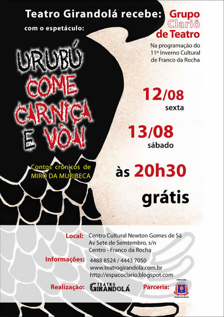 Grupo Clariô de Teatro | 12 e 13 de agosto de 2011