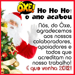 Ôxe! Já acabou?