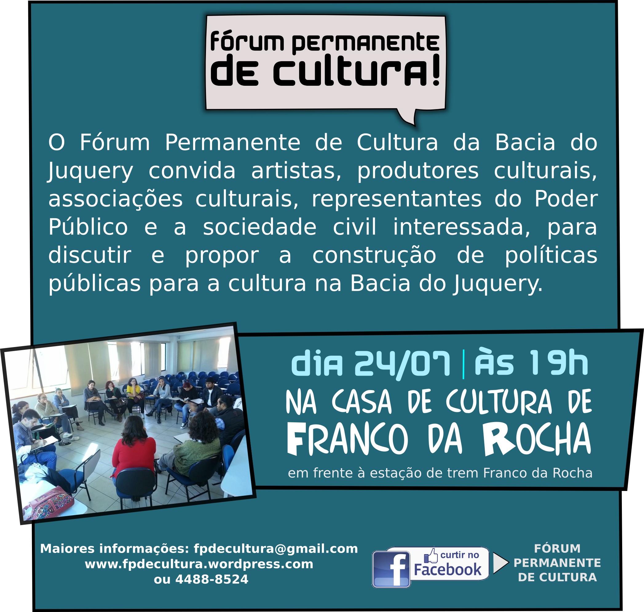Fórum Permanente de Cultura em Franco da Rocha