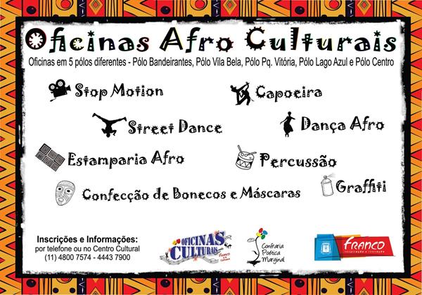 Oficinas Afroculturais em Franco da Rocha
